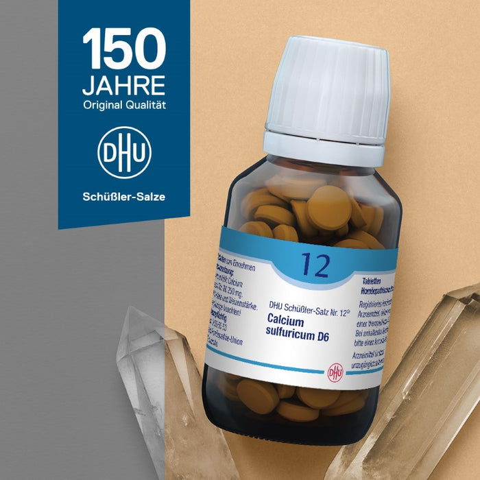 DHU Schüßler-Salz Nr. 12 Calcium sulfuricum D6, 420 St. Tabletten