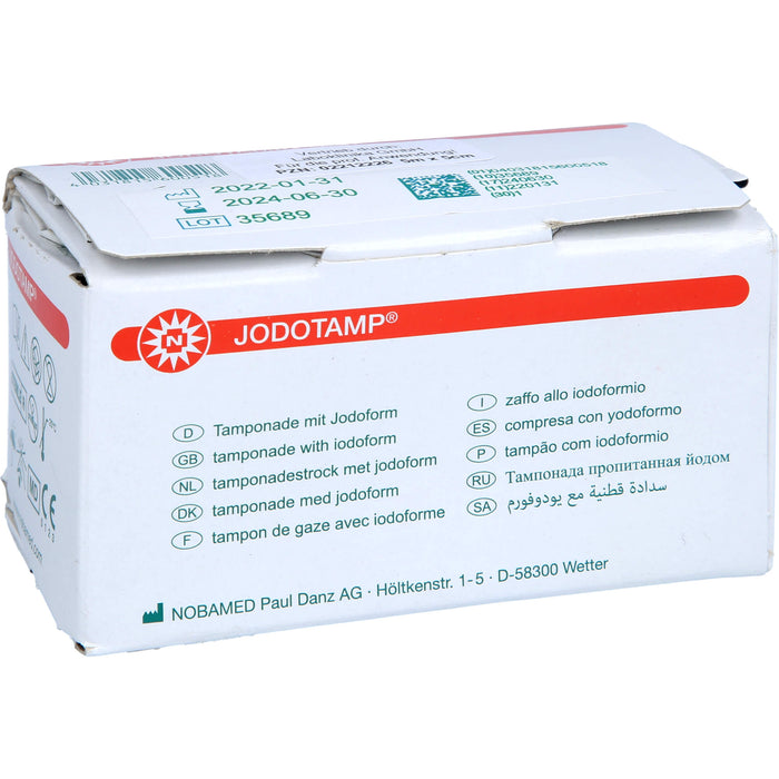 Jodotamp Tamponadestreifen 5mx5cm, 1 St TPN