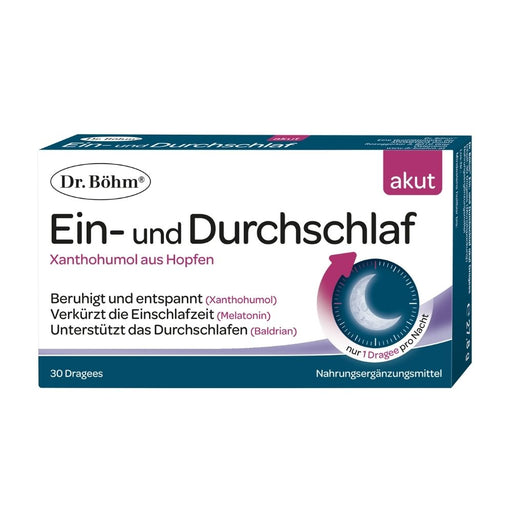 Dr. Böhm Ein- und Durchschlaf akut, 30 St. Dragees
