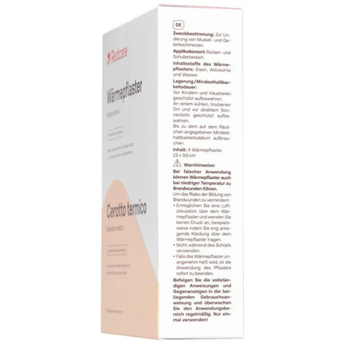 Redcare Wärmepflaster, 4 St. Pflaster