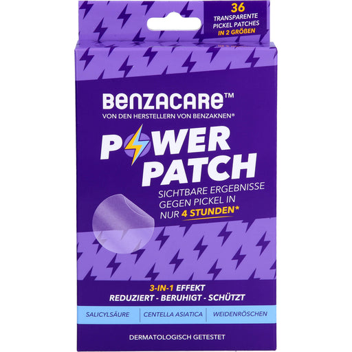 BENZACARE Power Patch gegen Pickel in nur 4 Stunden, 36 St. Pflaster