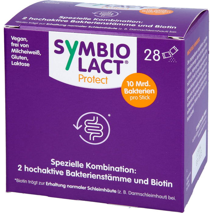 SymbioLact protect zur Erhaltung normaler Schleimhäute, 28 St. Beutel