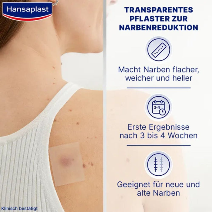 Hansaplast Pflaster zur Behandlung von Narben, 21 St. Pflaster