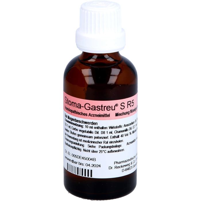 Stoma-Gastreu S R5 Tropfen bei Magenbeschwerden, 50 ml Mischung