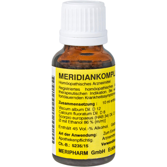 Meridiankomplex 4 Tropfen, 20 ml MIS