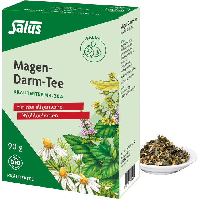 Magen-Darm-Tee Kräutertee Nr. 20 a bio Salus, 90 g TEE