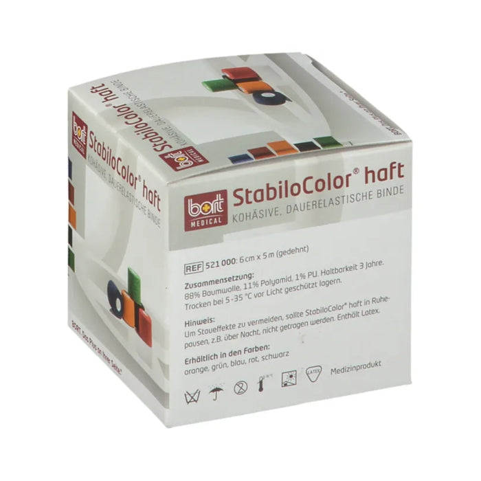 BORT StabiloColor haft schwarz 6cm, 1 St. Bandage