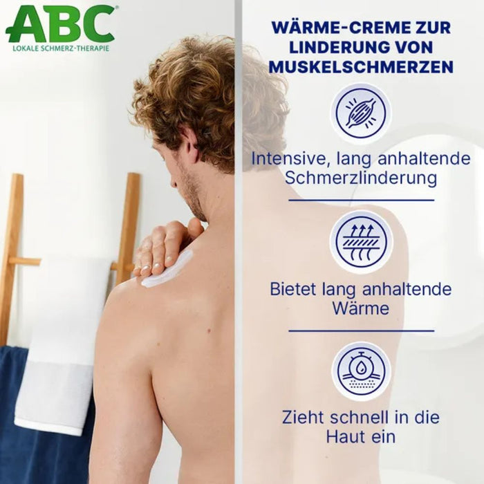 Hansaplast ABC lokale Schmerztherapie Wärme-Creme, 50 g Creme