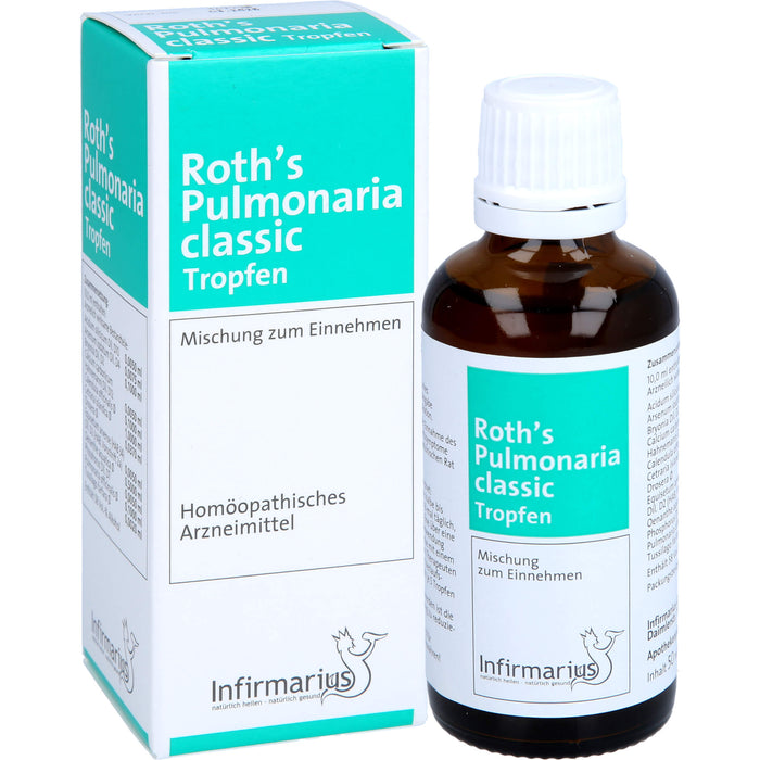 Roth's Pulmonaria classic Tropfen, 50 ml Lösung