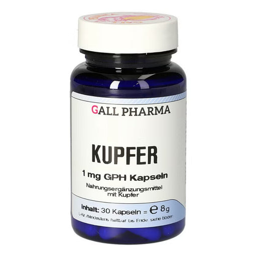 GALL PHARMA Kupfer 1 mg GPH Kapseln, 30 St. Kapseln