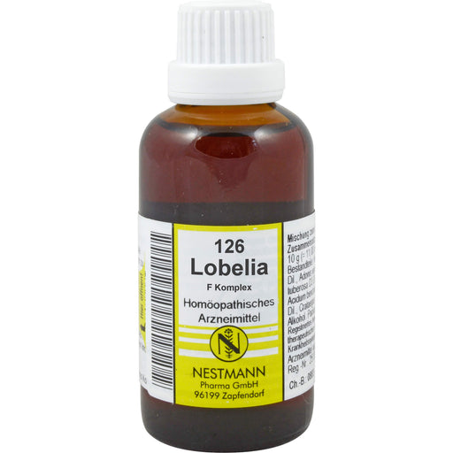 NESTMANN Lobelia F Komplex Nr. 126 Dilution, 50 ml Lösung