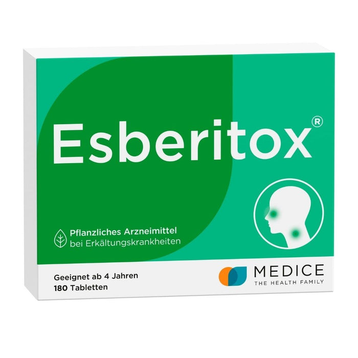 Esberitox Tabletten bei Erkältungskrankheiten, 180 St. Tabletten