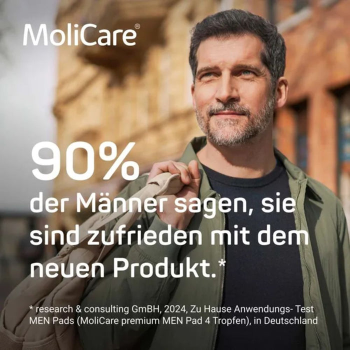 MoliCare Premium Men Pad 5 Tropfen bei mittlerer Blasenschwäche, 14 St. Einlagen
