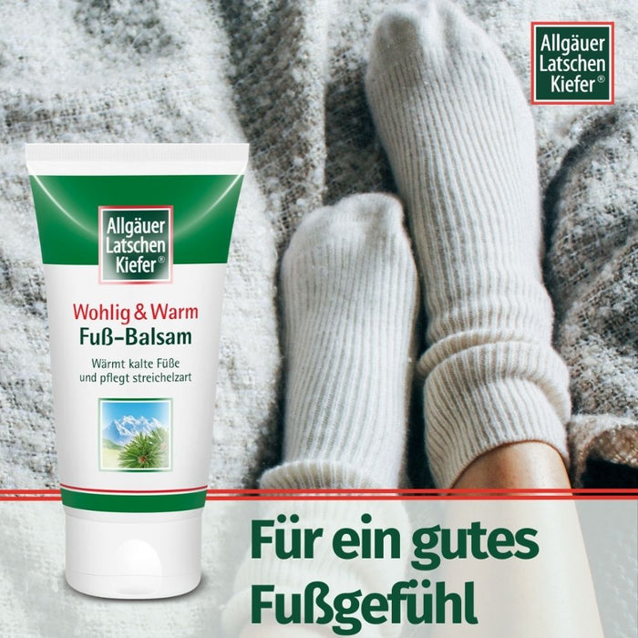 Allgäuer Latschenkiefer Wohlig & Warm Fuß-Balsam, 75 ml Balsam