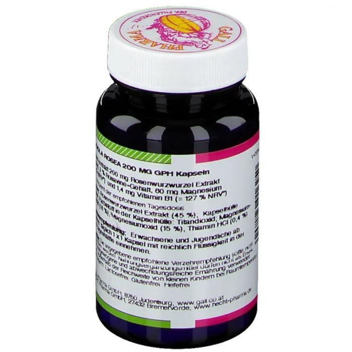 GALL PHARMA Rhodiola Rosea 200 mg GPH Kapseln, 30 St. Kapseln