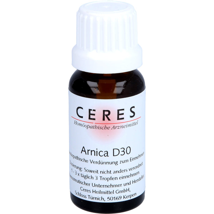 CERES Arnica D30 flüssige Verdünnung, 20 ml Lösung