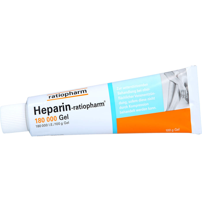 Heparin-ratiopharm 180 000 Gel, 100 g Gel