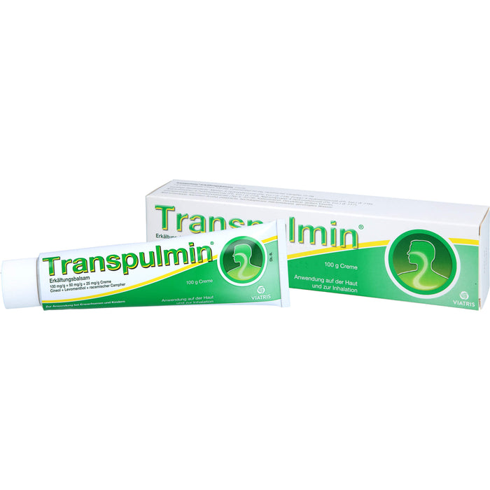 Transpulmin Erkältungsbalsam, 100 g Creme