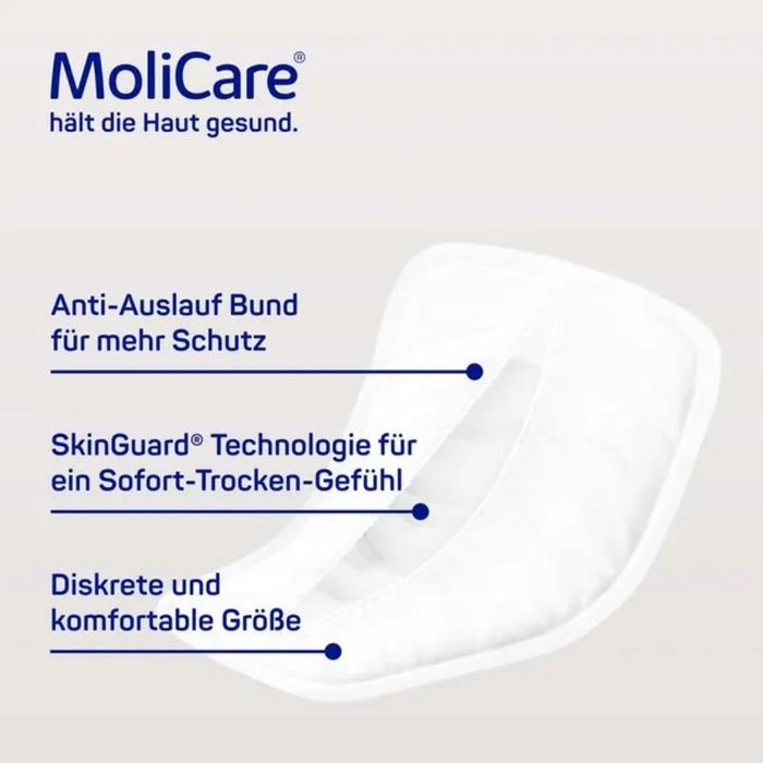 MoliCare Premium Men Pad 5 Tropfen bei mittlerer Blasenschwäche, 14 St. Einlagen