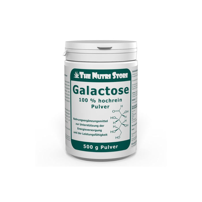 The Nutri Store Galactose 100% reines Pulver, 500 g Pulver