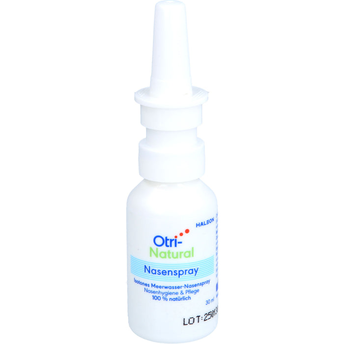 OtriNatural Schnupfenspray hypertones natürliches abschwellendes Meerwasserspray, 30 ml Lösung