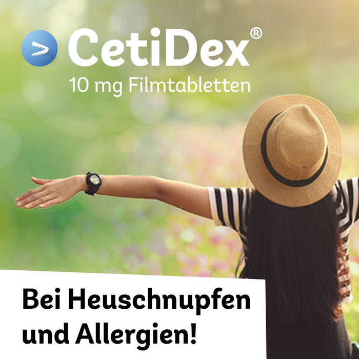 CetiDex 10 mg bei Allergien, 100 St. Tabletten