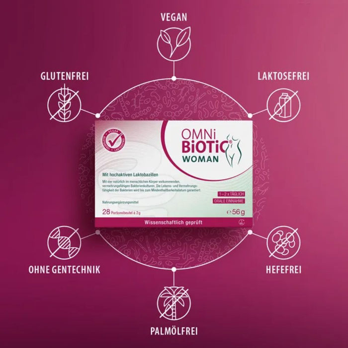 OMNi-BiOTiC Woman Pulver mit hochaktiven Lactobazillen, 14 St. Beutel