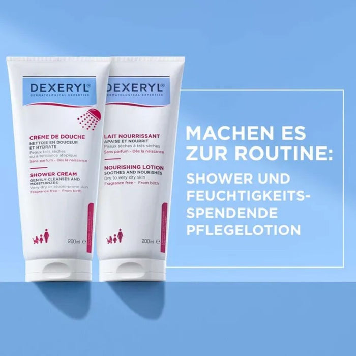 DEXERYL Pflegelotion für trockene bis sehr trockene Haut, 200 ml Creme