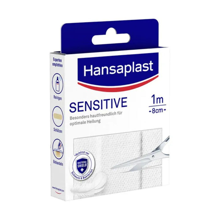 Hansaplast Sensitive Pflaster Hypoallergen 1mx8cm, 1 St. Pflaster