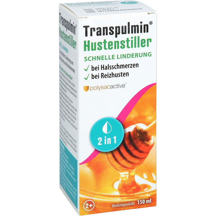 Transpulmin Hustenstiller Sirup, 150 ml Lösung
