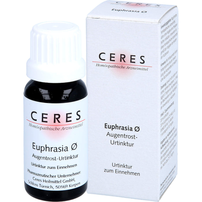 CERES Euphrasia Urtinktur, 20 ml Lösung
