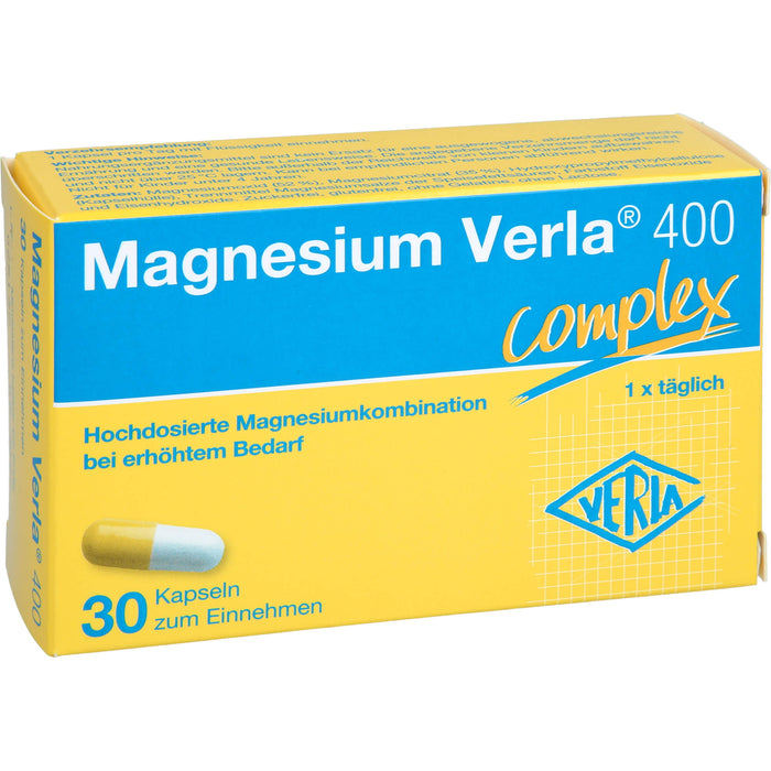 Magnesium Verla 400 Complex Kapseln, 30 St. Kapseln