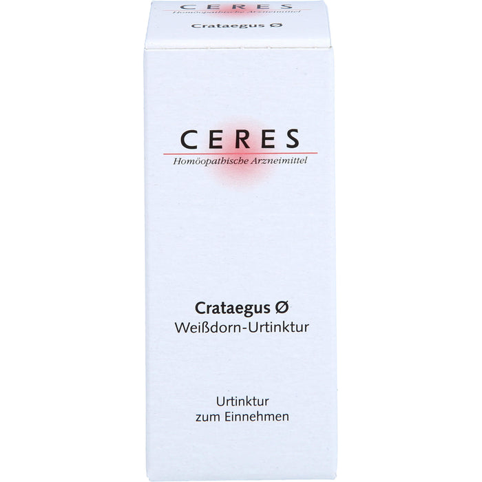 CERES Crataegus ø Urtinktur, 20 ml Lösung