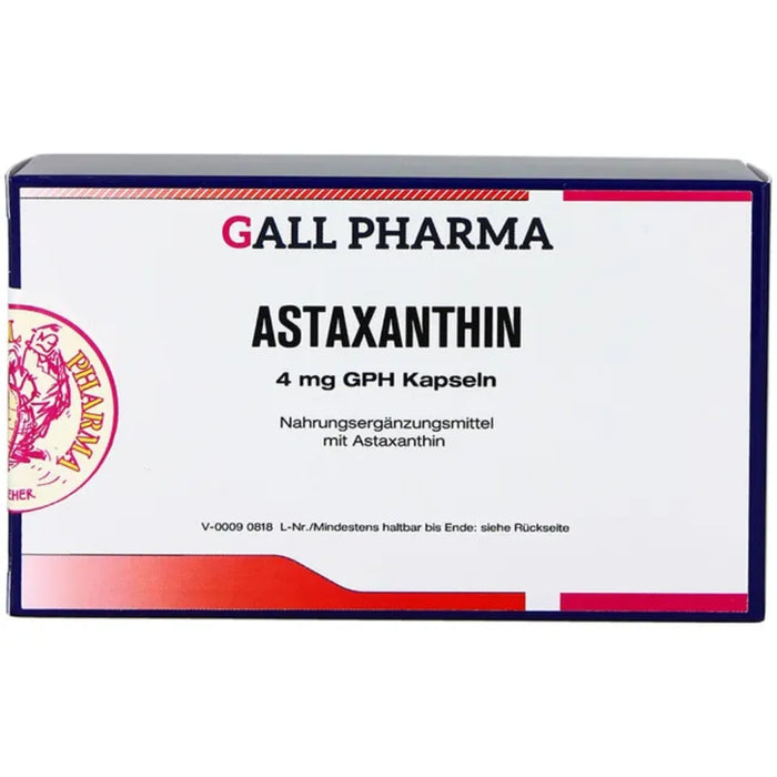 GALL PHARMA Astaxanthin 4 mg GPH Kapseln, 90 St. Kapseln
