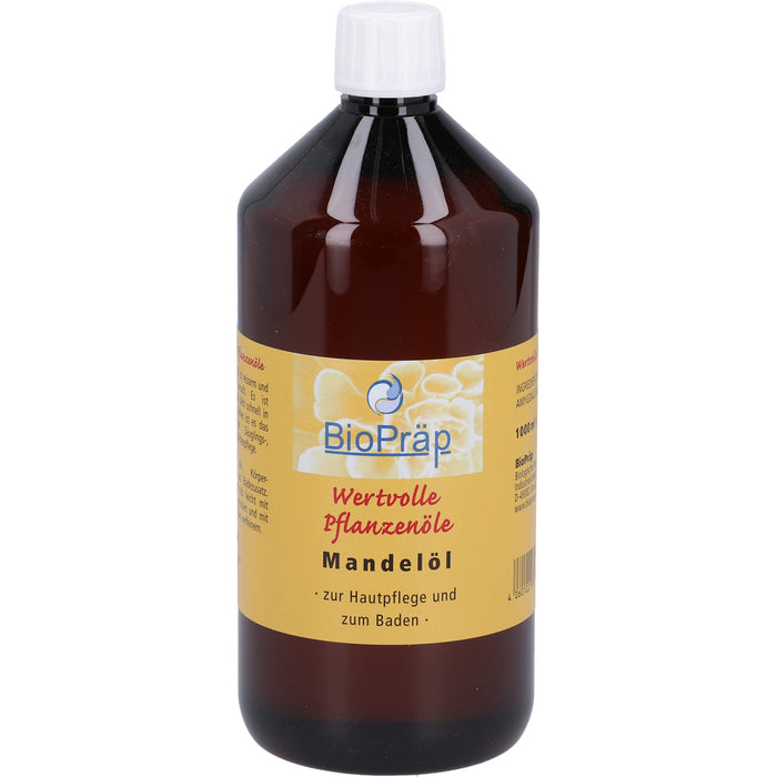 BioPräp Mandelöl zur Hautpflege und zum Baden, 1000 ml Öl