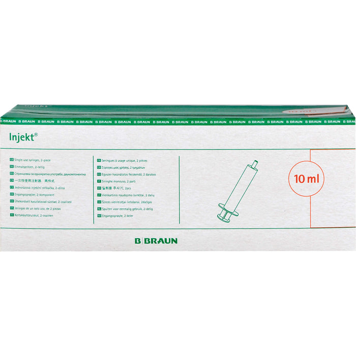 Braun Injekt 10 ml 2-teilige Einmalspritzen, 100 St. Spritzen
