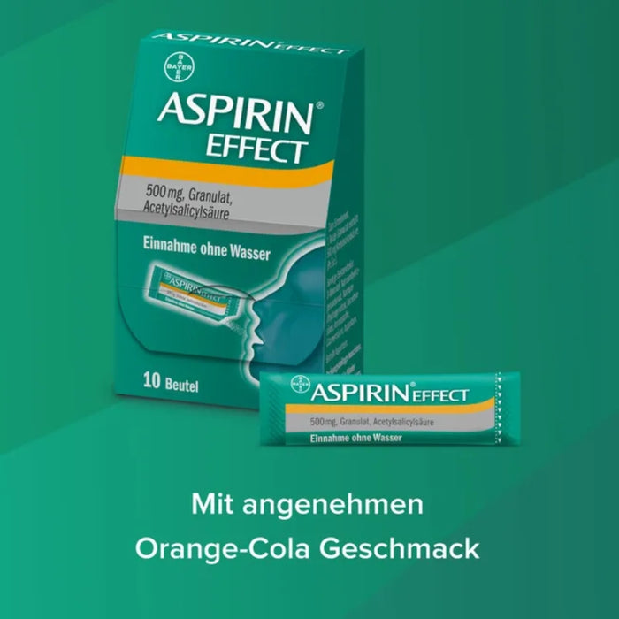 ASPIRIN Effect Granulat, 10 pcs. Sachets