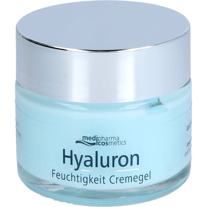 Medipharma Cosmetics Hyaluron 48h Feuchtigkeit Cremegel feuchtigkeitsspendend und mattierend, 50 ml Gel
