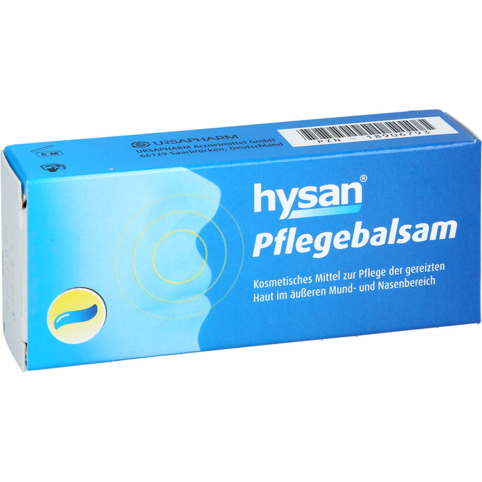Hysan Pflegebalsam für den trockenen, äußeren Mund- und Nasenbereich, 5 g Creme