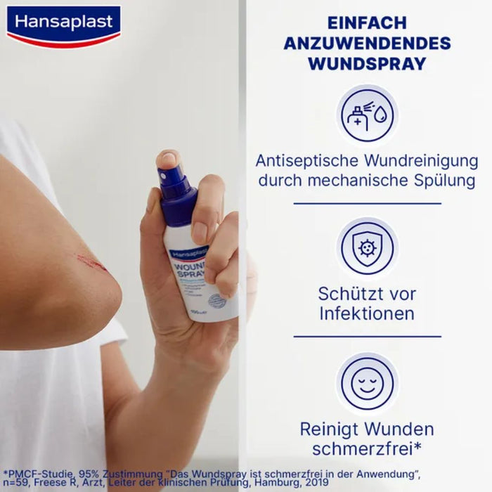 Hansaplast Wundspray Wundreinigung, 50 ml Spray