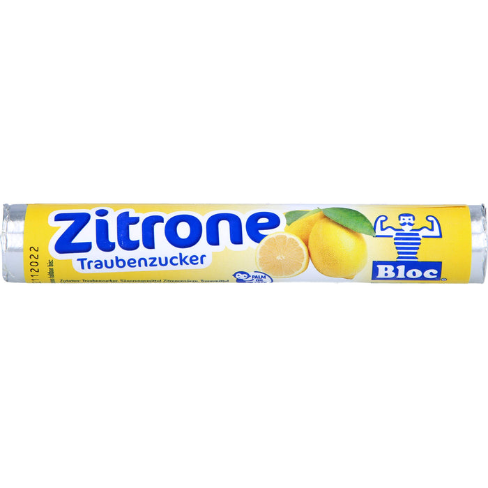 Bloc Traubenzucker Rolle Zitrone, 1 St. Packung