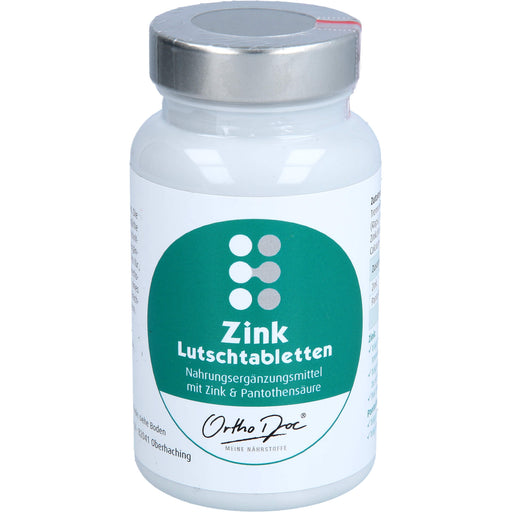 OrthoDoc Zink Lutschtabletten, 90 St. Tabletten