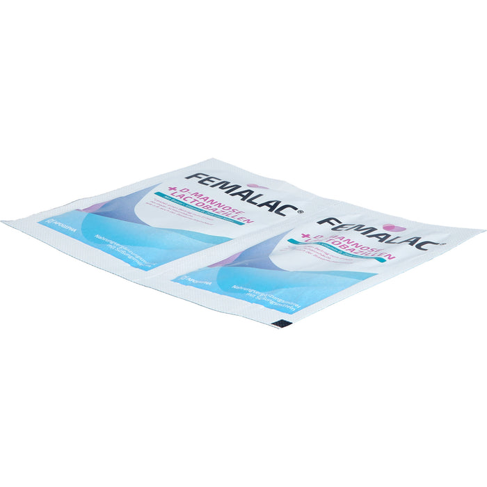 FEMALAC D-Mannose + Lactobazillen Pulver zum Erhalt normaler Schleimhäute, 10 St. Beutel