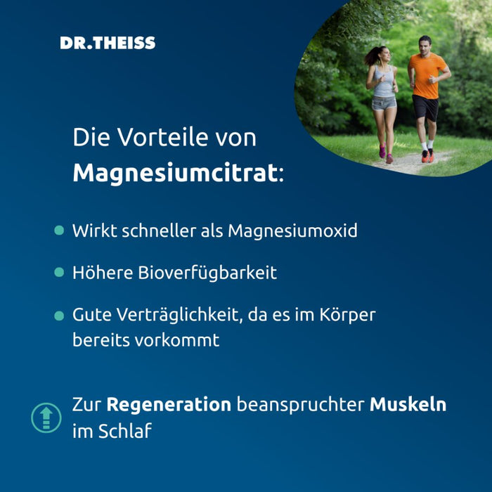 DR. THEISS Melatonin + Magnesium, Schlaf-Muskel-Komplex, 15 St. Beutel