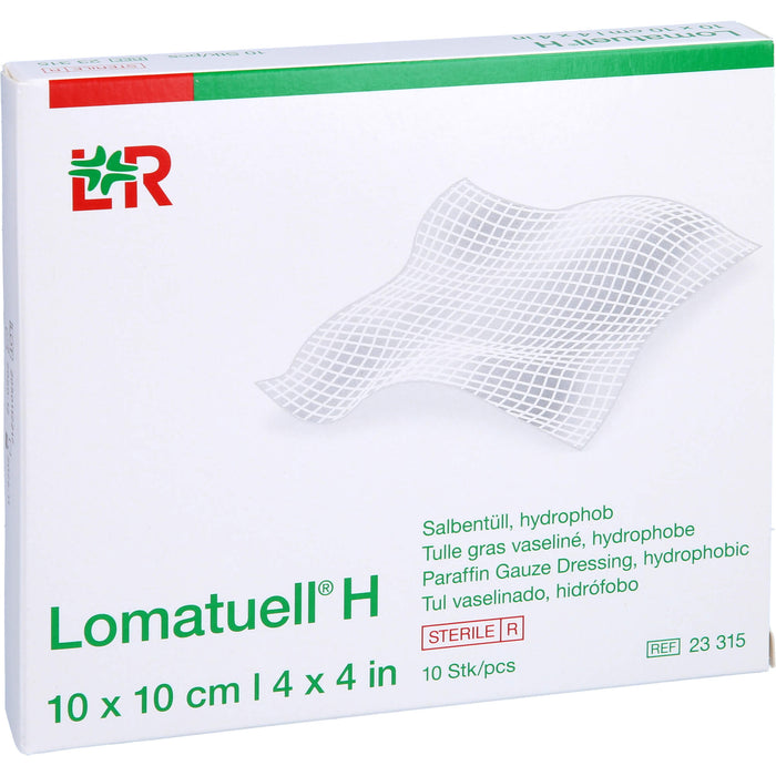 Lomatuell H 10x10cm, 10 St. Verband