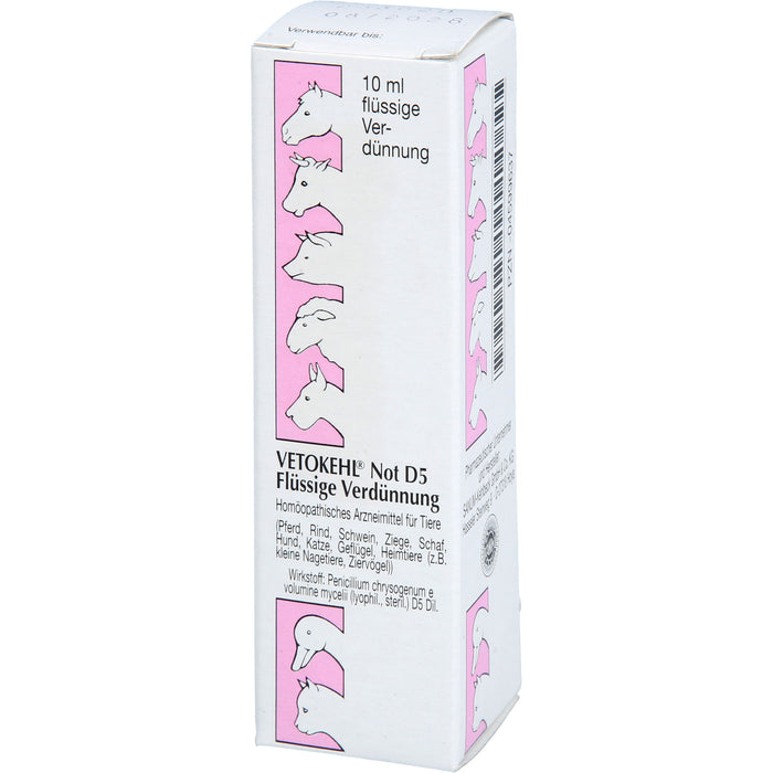 SANUM-KEHLBECK Vetokehl Not D5 Tropfen, 10 ml Lösung