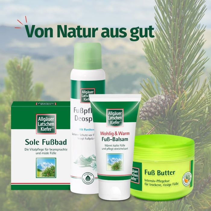 Allgäuer Latschenkiefer Wohlig & Warm Fuß-Balsam, 75 ml Balsam