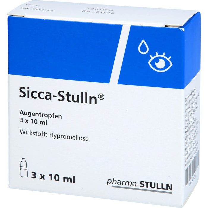 Sicca-Stulln Augentropfen für trockene Augen, 30 ml Lösung