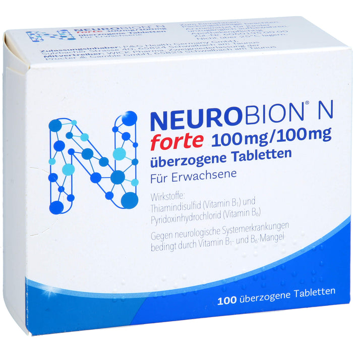 Neurobion N forte überzogene Tabletten, 100 St. Tabletten