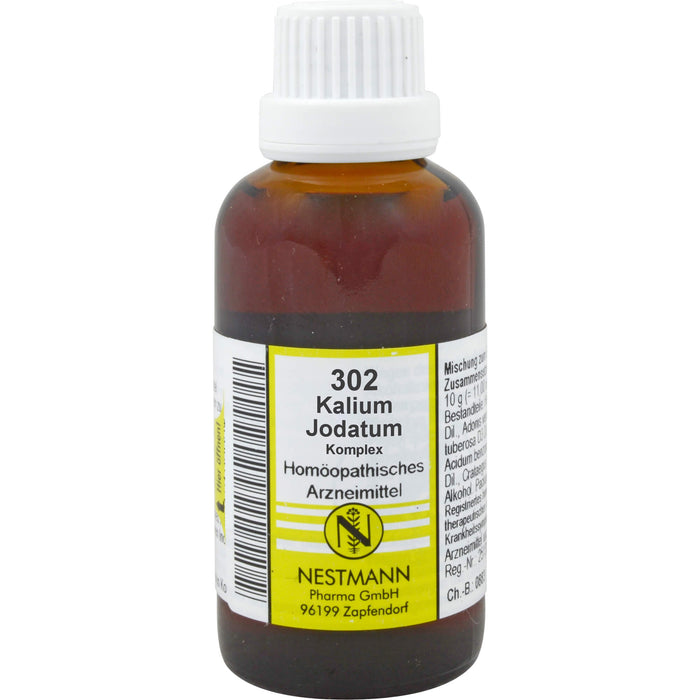 NESTMANN 302 Kalium Jodatum Komplex Mischung, 50 ml Lösung